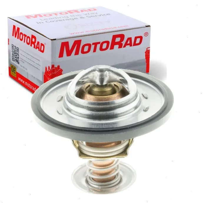 Fresh Stock 1996-1999 Chevrolet K1500 MotoRad Engine Coolant Thermostat - Cooling Housing - Belts