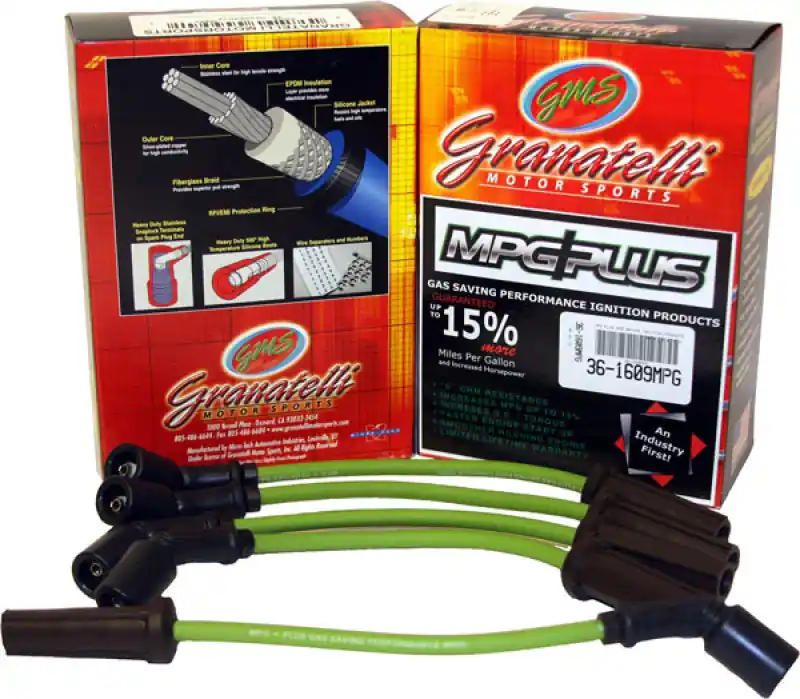 Granatelli 96-97 Chevrolet Monte Carlo/SS 6Cyl 3.4L MPG Plus Ignition Wires Latest