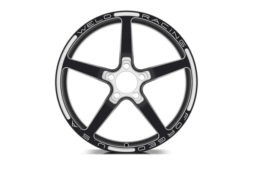 Order Now Weld Alumastar 1-Piece 18x6 / 5x115 BP / 2.7in. BS Black Wheel - Non-Beadlock