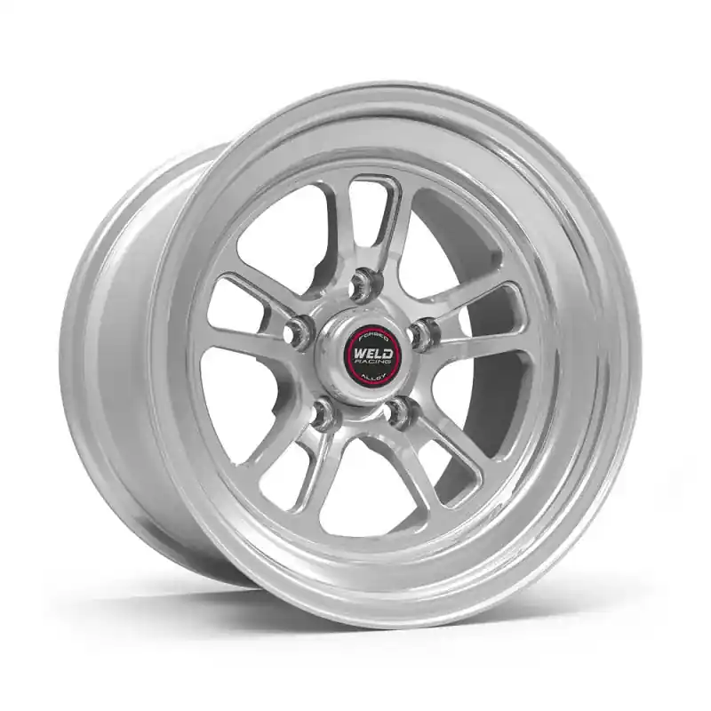 Weld S70 15x4 / 5x4.75 BP / 1.5in. BS Polished Wheel (Medium Pad) - Non-Beadlock Special Offer