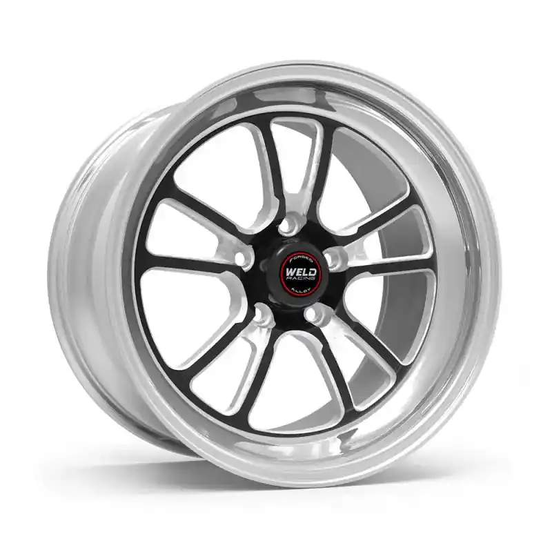 Save Now Weld S70 18x11 / 5x4.75 BP / 5.2in. BS Black Wheel (Low Pad) - Non-Beadlock