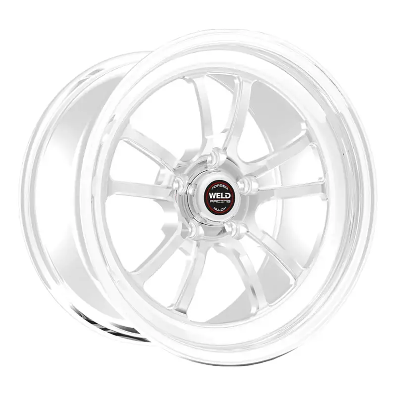 Brand New Weld S70 17x5 / 5x120mm BP / 2.2in. BS Polished Wheel (High Pad) - Non-Beadlock
