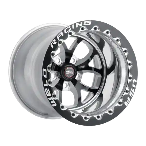Budget Weld 15x8 Black S76 5x4.75 4.5 BS Black SBL MT
