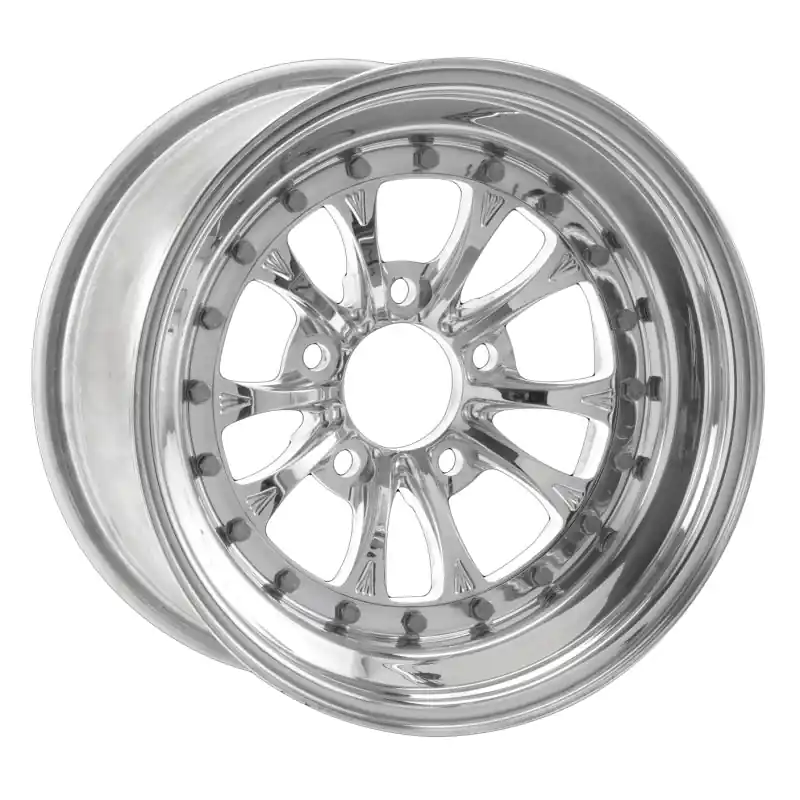 Weld Vitesse 15x8 / 5x4.5 BP / 5.5in. BS Polished Wheel - Non-Beadlock Fresh Stock