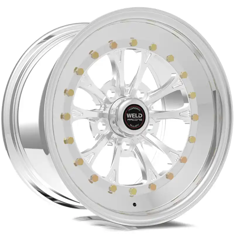 Factory Price Weld Vitesse 15x10 / 5x4.5 BP / 5.5in. BS Polished Wheel - Non-Beadlock