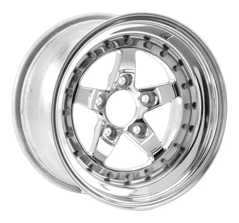 Weld Weldstar 15x8 / 5x4.75 BP / 3.5in. BS Polished Wheel - Non-Beadlock Holiday Sale