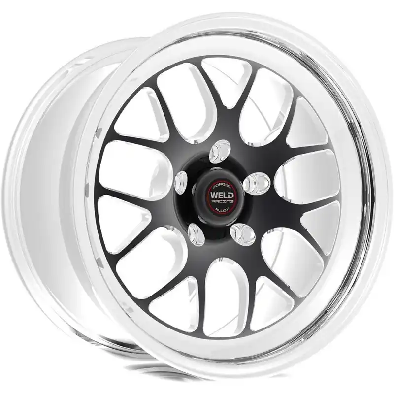 Weld S77 17x11 / 5x115mm BP / 5.8in. BS Black Wheel (Medium Pad) - Non-Beadlock Popular