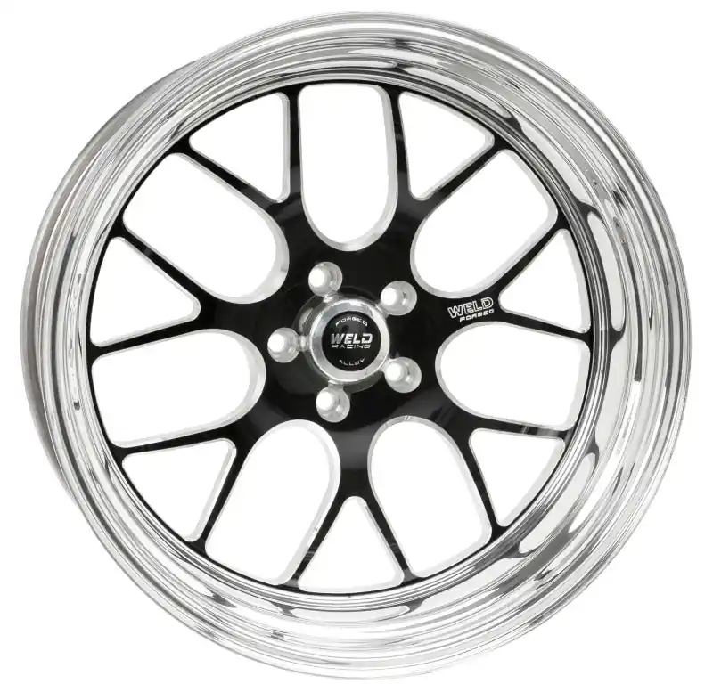 Weld S77 20x12 / 5x120mm BP / 4.4in. BS Black Wheel (Medium Pad) - Non-Beadlock Grab Now