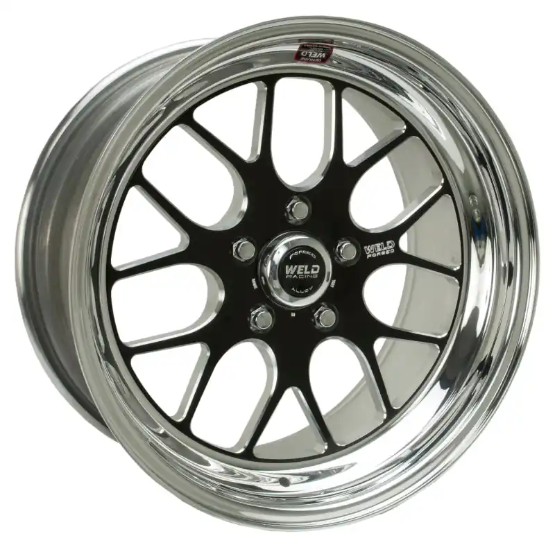 Weld S77 18x10 / 5x4.5 BP / 7.2in. BS Black Wheel (Low Pad) - Non-Beadlock Grab Now