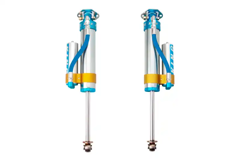 High Quality King Shocks 84-00 Jeep Cherokee xJ Rear 2.5 Dia Piggy Hose Reservoir 3-4in Lift (Pair)