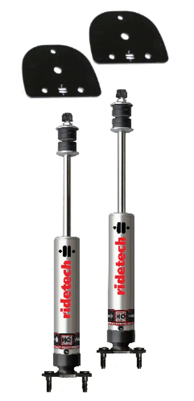Limited Offer Ridetech 64-66 Ford Mustang StreetGRIP Adjustable MonoTube Shocks Front Pair