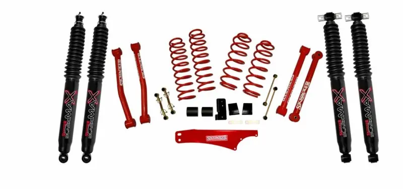 Skyjacker 2.5-3.5"KT,07>JK RED,BLK MA Trusted Brand