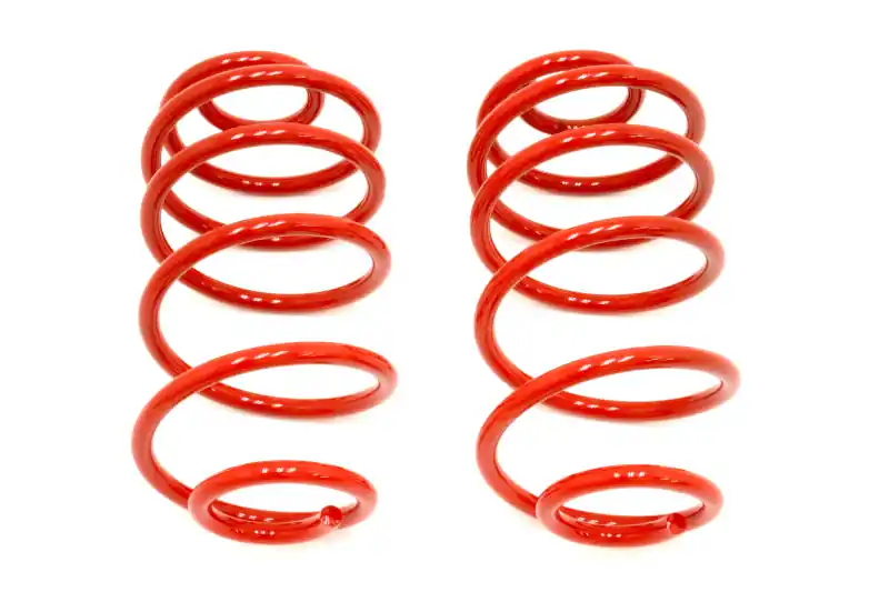 Latest BMR 2" REAR LOWERING SPRINGS - RED (67-72 A-BODY) SP015R