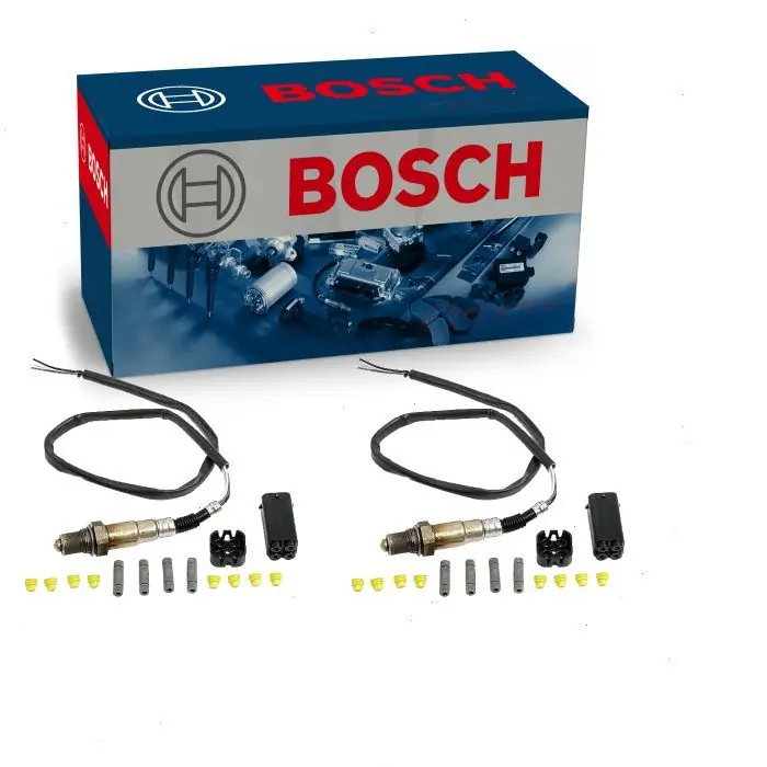 2007-2008 Dodge Sprinter 3500 3.5L V6 2 pc Bosch Oxygen (O2) Sensors Downstream - O2 Exhaust Clearance
