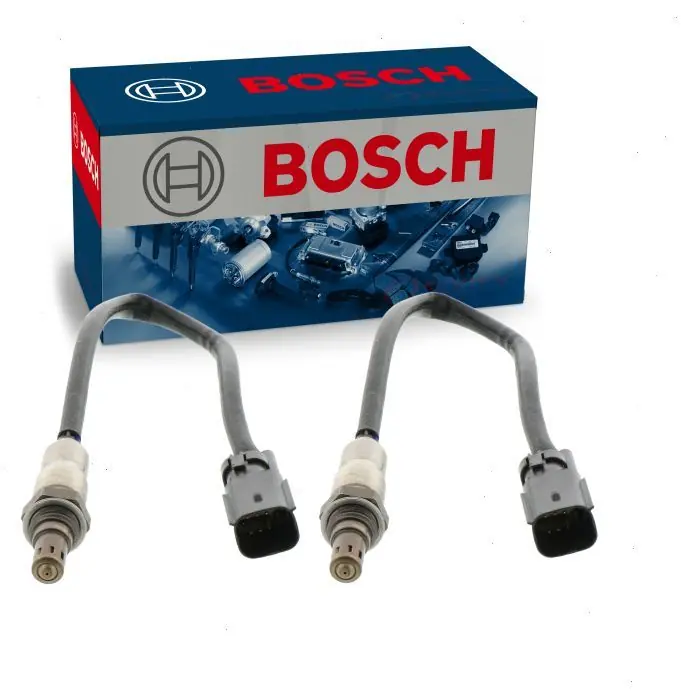 Free Returns 2011-2015 Mazda CX-9 3.7L V6 2 pc Bosch Oxygen (O2) Sensors Upstream - O2 Exhaust Emissions