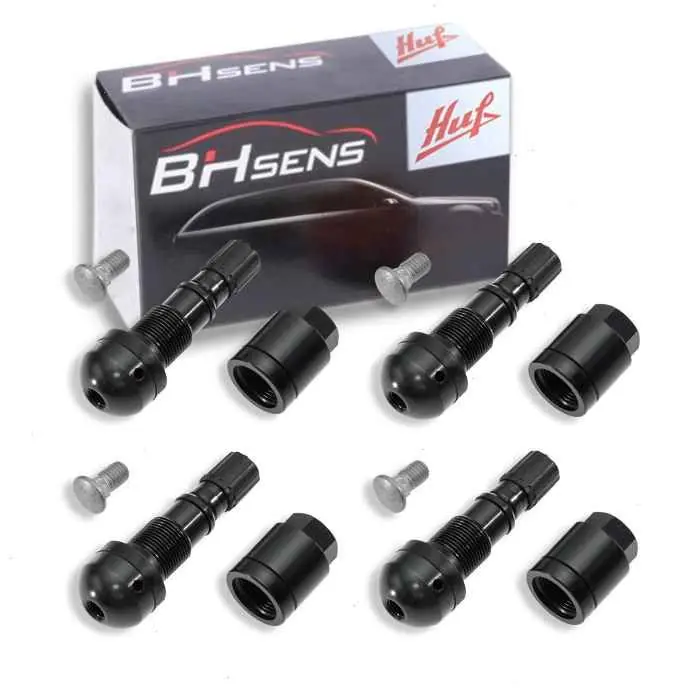 2007-2010 Hyundai Entourage 4 pc Huf TPMS Sensor Service Kits - Tire Pressure Monitoring System - Authentic