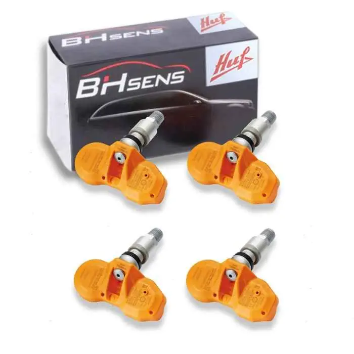 2001-2006 BMW 325Ci 4 pc Huf TPMS Sensors - Tire Pressure Monitoring System - Wheel Secure Checkout
