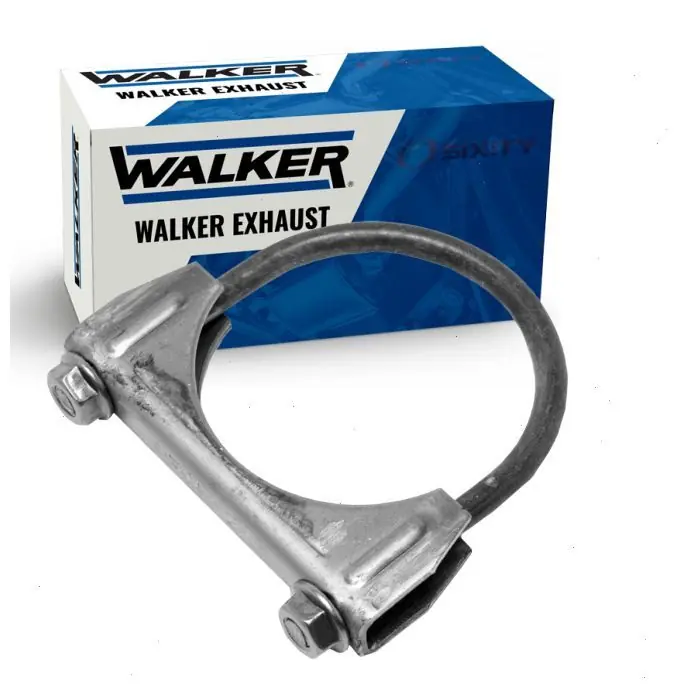 1988-1995 GMC C2500 5.7L 6.2L V8 Walker Exhaust Clamp Muffler To Left Tail Pipe - Hardware Fresh Stock