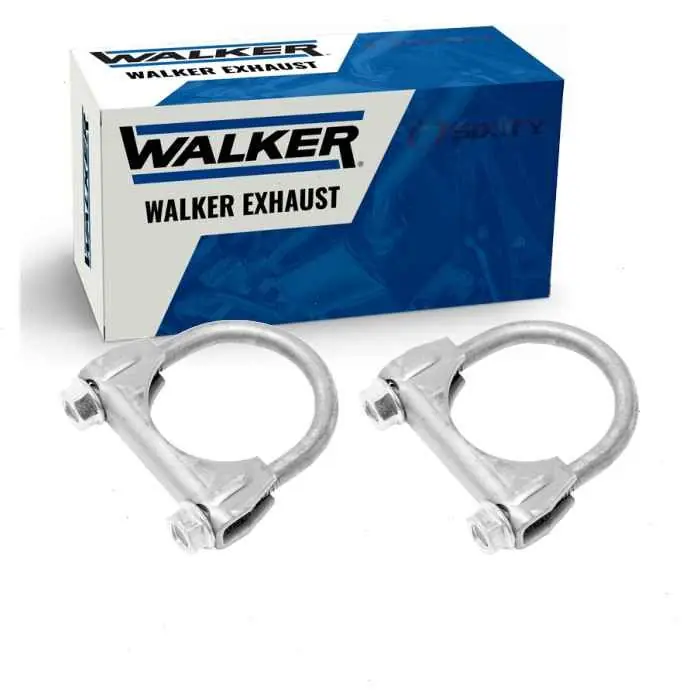 1982-1985 Buick Skylark 2.5L 2.8L L4 V6 2 pc Walker Exhaust Clamps - Hardware Buy Today