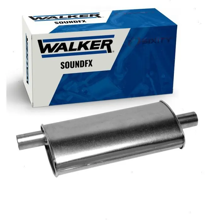 Fan Favorite 1973-1974 Pontiac LeMans 5.7L 6.6L 7.5L V8 Walker SoundFX Exhaust Muffler Right - Mufflers