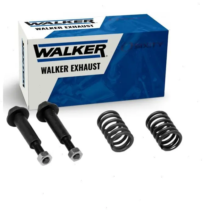 Grab Now 1986-1991 Subaru XT 1.8L 2.7L H4 H6 Walker Exhaust Bolt & Spring Front Converter To Rear Converter