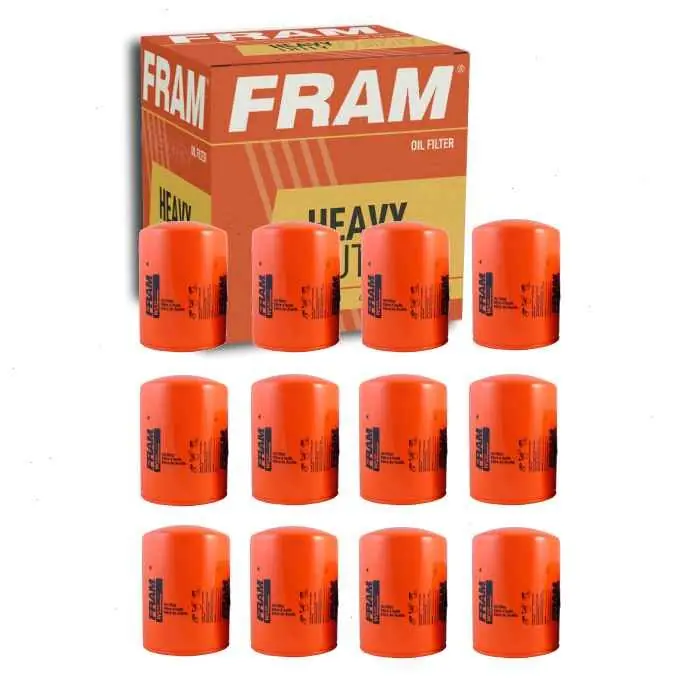 12 pc FRAM Heavy Duty PH3534 Engine Oil Filters for 35-822626K03 AL6607 L30238 LFR-83473 PF1127 Limited Offer