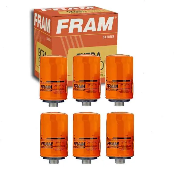 Popular 6 pc FRAM Extra Guard PH10600 Engine Oil Filters for 1085MP 122-0602 B56 LF3525 LF451 LFR-83525