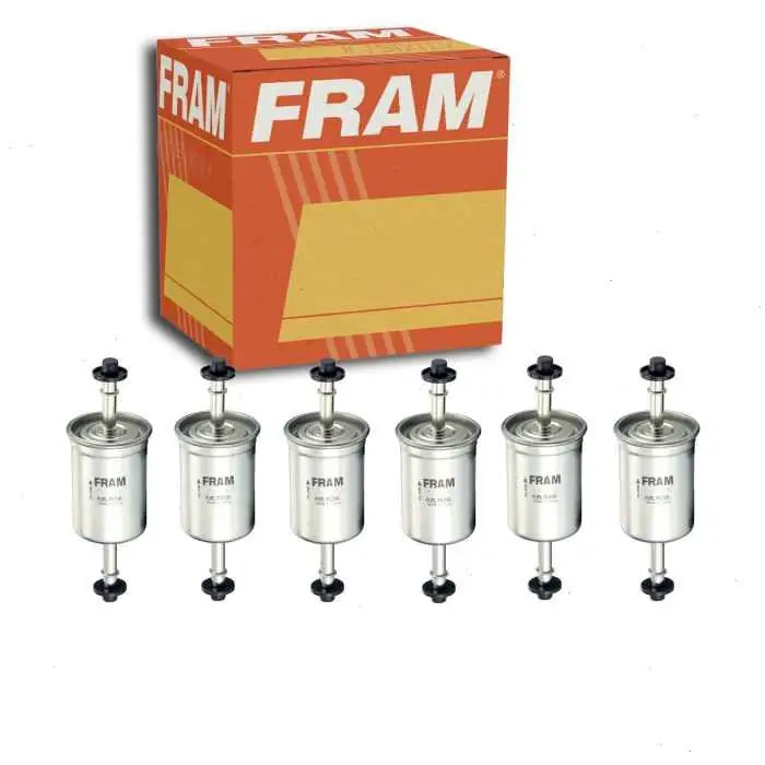 Big Sale 6 pc FRAM G10166 Fuel Filters for 33324 G486 GF610 GF872 Gas Pump Line Air Delivery Filters
