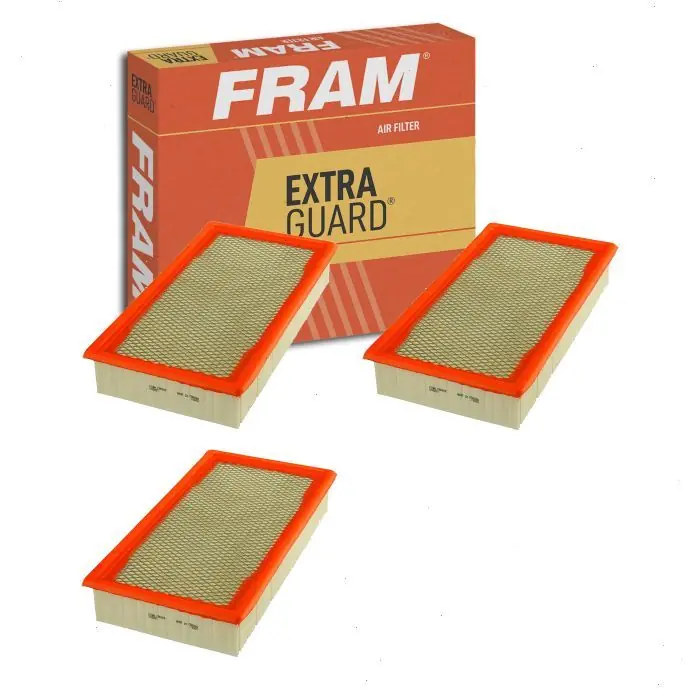 3 pc FRAM Extra Guard CA8925 Air Filters for 143-3335 17220-RCA-A00 17220-RDA-A00 46648 619-46728 A1620C A2951C AF1162 LX 4589 PA5291 SA8755 Intake Inlet Manifold Fuel Limited Offer