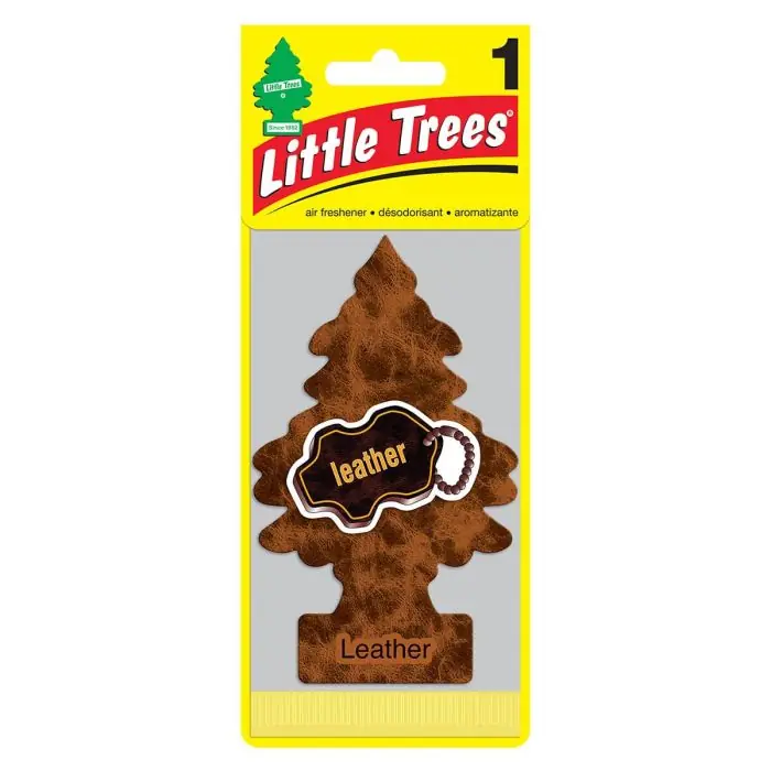 Little Trees Leather Air Fresheners for Car and Home - 1 pack Direct From Manufacturer