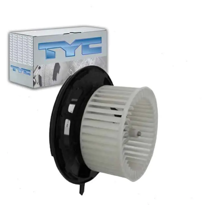 Bargain 2007-2013 BMW 328i TYC HVAC Blower Motor Front - Heating Air Conditioning Vent Motors Core Case