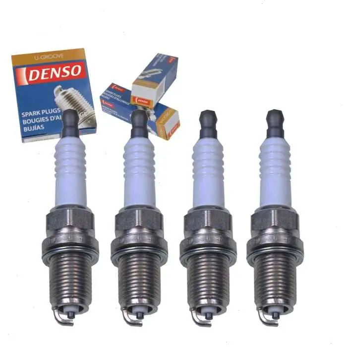 1992 Eagle Summit 1.8L L4 4 pc DENSO Standard U-Groove Spark Plugs - Ignition Secondary Hot Picks