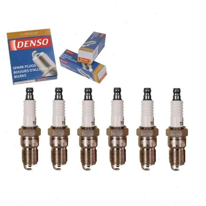 2007-2010 Ford Explorer Sport Trac 4.0L V6 6 pc DENSO Standard U-Groove Spark Plugs - Ignition Hot Deal