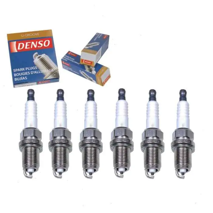 2004-2006 Lexus ES330 3.3L V6 6 pc DENSO Standard U-Groove Spark Plugs - Ignition Secondary Authentic