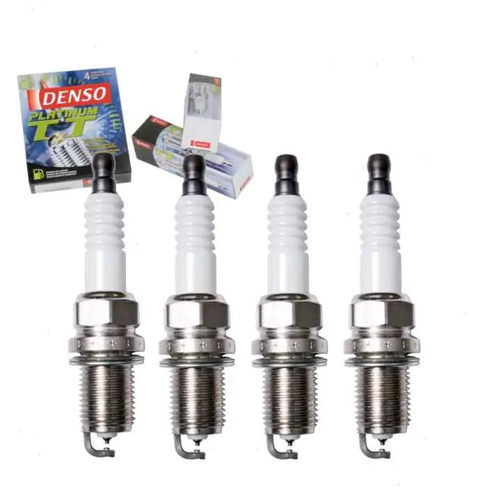 1990-2003 Mazda Protege 1.5L 1.6L 1.8L 2.0L L4 4 pc DENSO Platinum TT Spark Plugs - Ignition Today Only