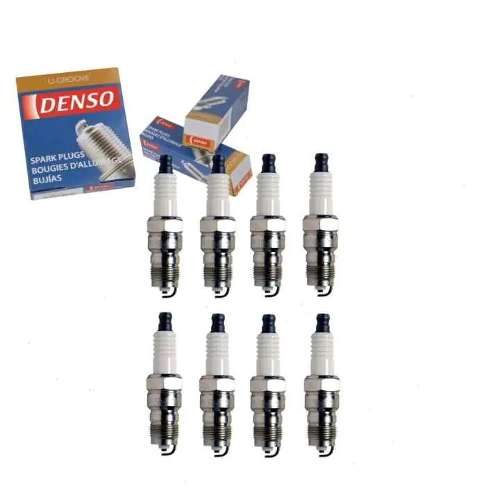 1986-1988 Ford Thunderbird 5.0L V8 8 pc DENSO Standard U-Groove Spark Plugs - Ignition Secondary Special Discount