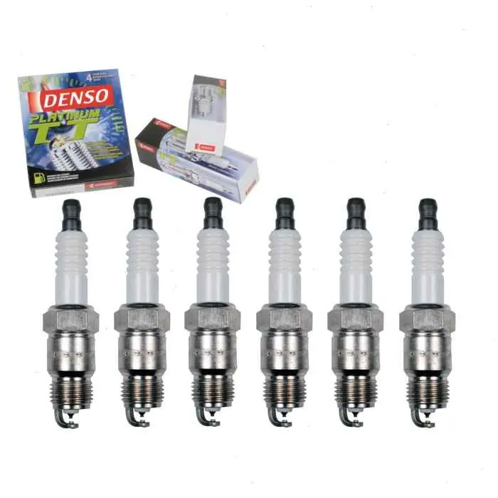 Direct From Factory 1976-1980 Dodge Aspen 3.7L L6 6 pc DENSO Platinum TT Spark Plugs - Ignition Secondary