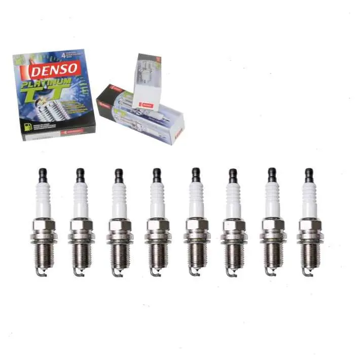 2004-2009 Jaguar XJR 4.2L V8 8 pc DENSO Platinum TT Spark Plugs - Ignition Secondary Top Pick