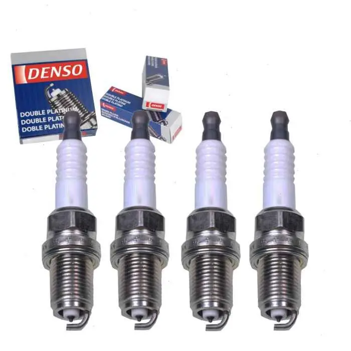 1999-2000 Dodge Stratus 2.0L L4 4 pc DENSO Double Platinum Spark Plugs - Ignition Wire Secondary Super Sale