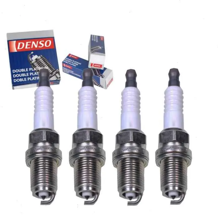 1995-2005 Dodge Neon 2.0L L4 4 pc DENSO Double Platinum Spark Plugs - Ignition Wire Secondary Hot Deal