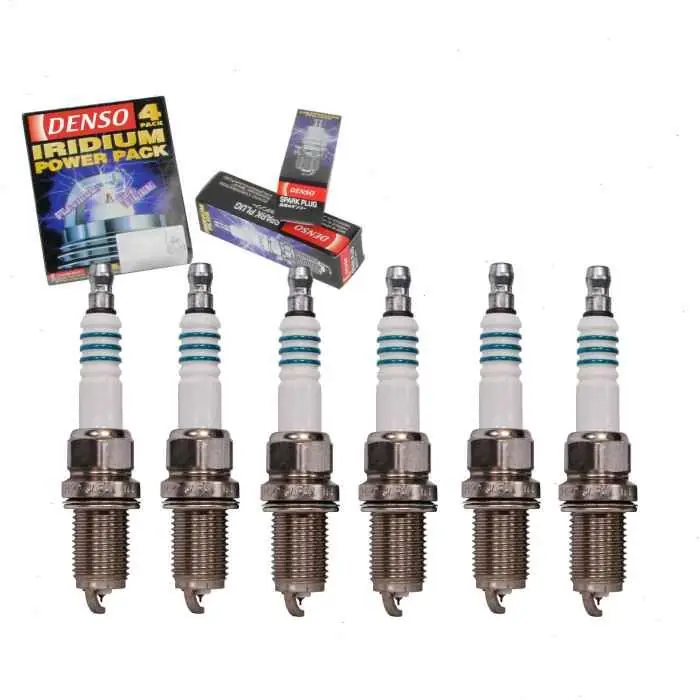 1999-2002 Nissan Quest 3.3L V6 6 pc DENSO Iridium Power Spark Plugs - Ignition Secondary Today Only