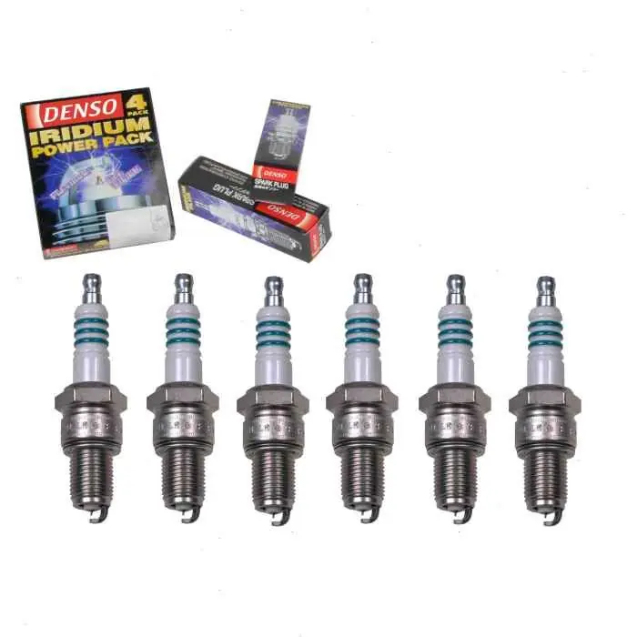 1970-1977 American Motors Hornet 3.3L 3.8L 4.2L L6 6 pc DENSO Iridium Power Spark Plugs - Ignition Today Only
