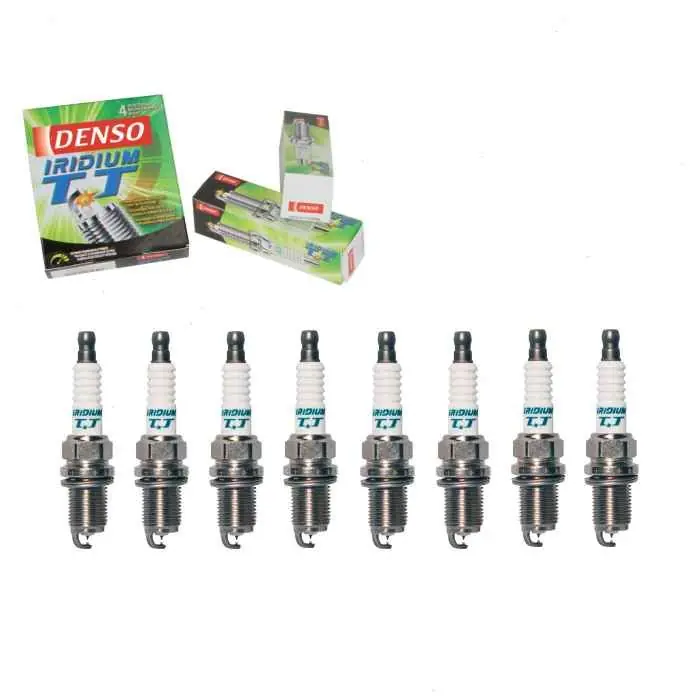 1994-2007 Dodge Ram 1500 3.9L 4.7L 5.2L 5.9L V6 V8 8 pc DENSO Iridium TT Spark Plugs - Ignition Cheap