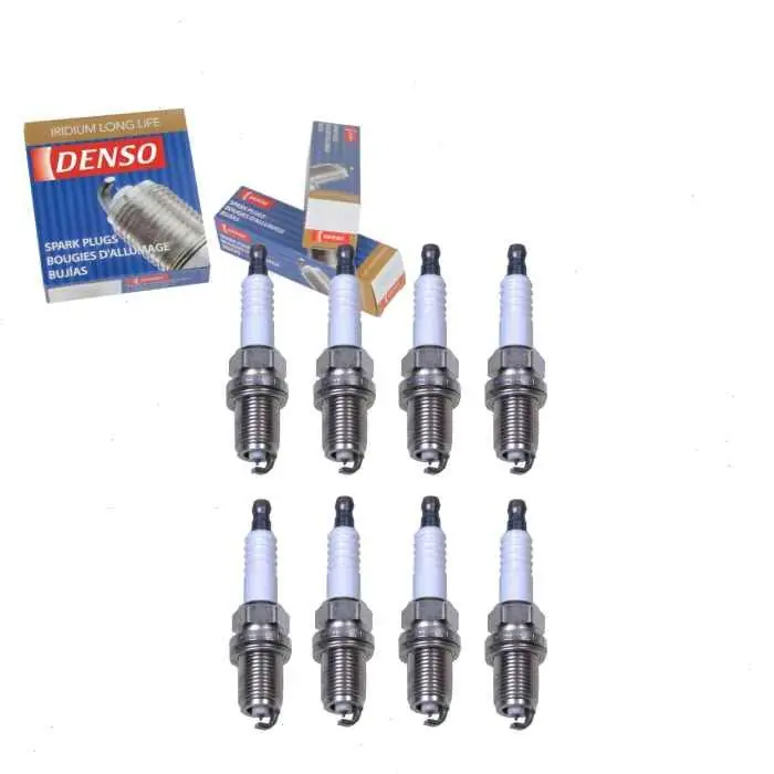 Clearance 1995 Rolls-Royce Silver Dawn 6.8L V8 8 pc DENSO Iridium Long Life Spark Plugs - Ignition Wire