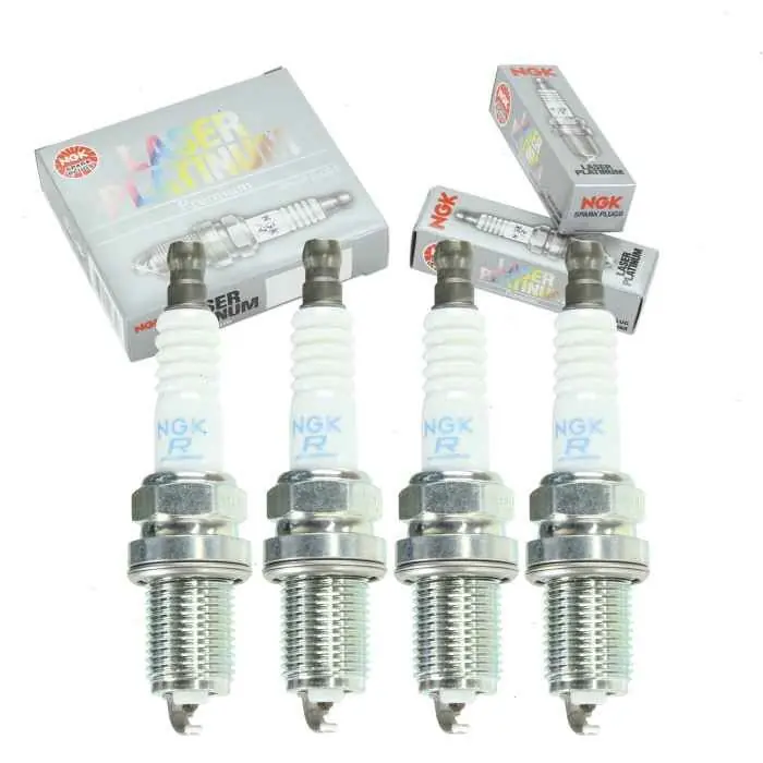 Discount 2006-2011 Honda Civic 2.0L L4 4 pc NGK Laser Platinum Spark Plugs - Ignition Wire Secondary