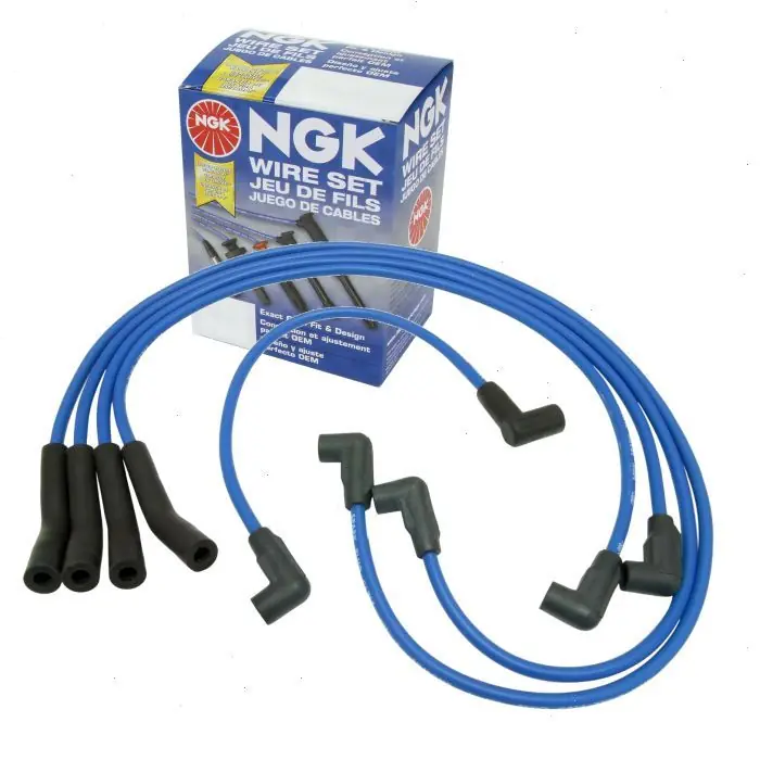 1982-1984 Chevrolet Celebrity 2.5L L4 NGK Spark Plug Wire Set - Ignition Plugs Coils New Arrival