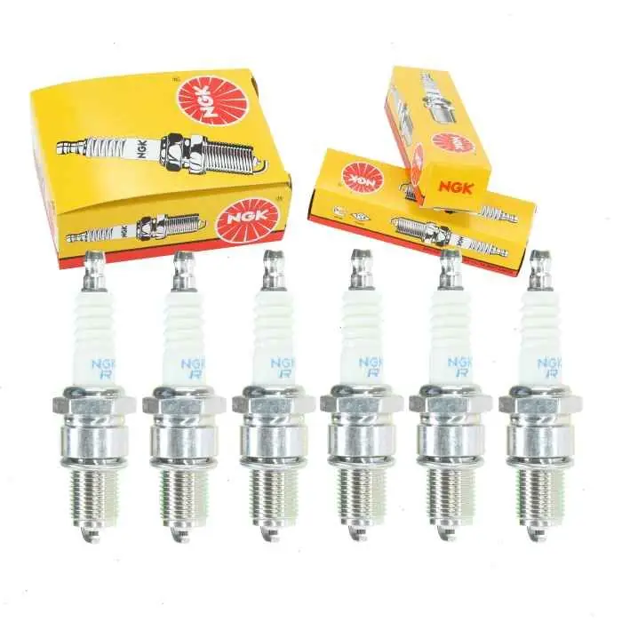 Luxury 1966-1967 Mercedes-Benz 230S 2.3L L6 6 pc NGK Standard Spark Plugs - Ignition Wire Secondary