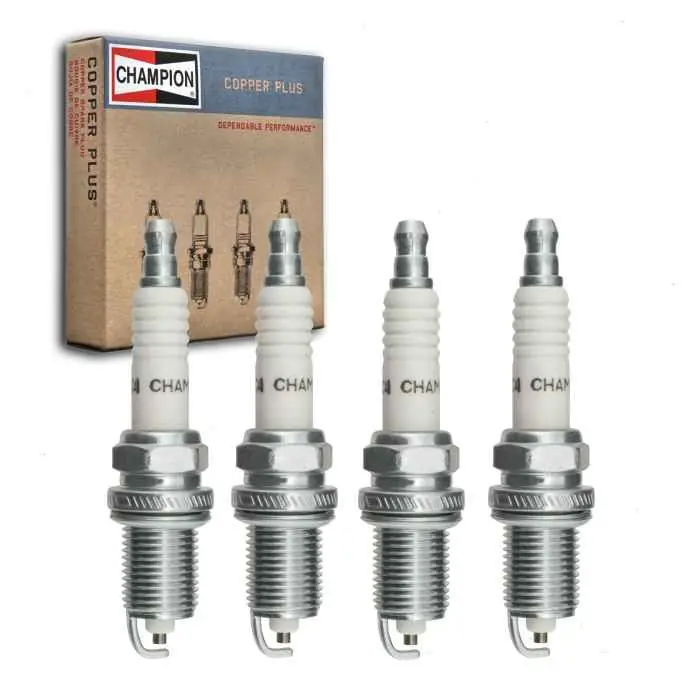 1987-1988 Volkswagen Jetta 4 pc Champion Copper Plus Spark Plugs - Ignition Secondary Fast Shipping