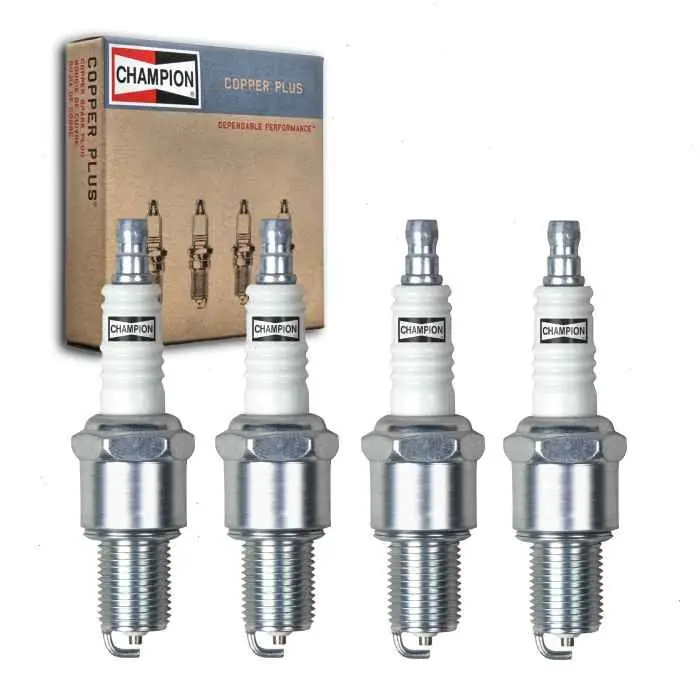 1969-1972 Audi Super 90 1.8L L4 4 pc Champion Copper Plus Spark Plugs - Ignition Secondary Order Now