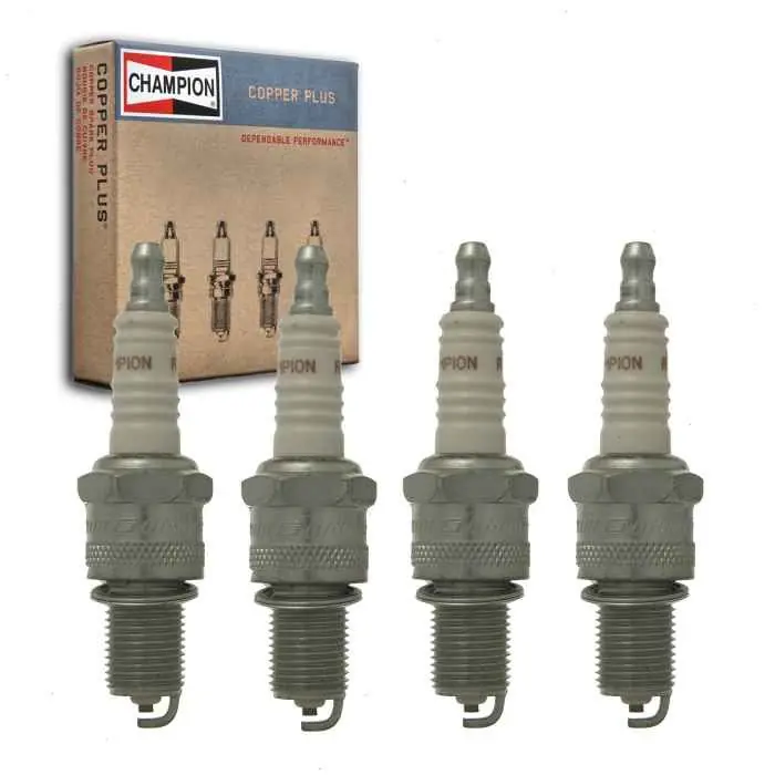 1963-1966 TVR Grantura 1.8L L4 4 pc Champion Copper Plus Spark Plugs - Ignition Secondary Seasonal Sale